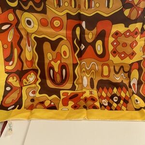 Vintage WPL Psychedelic Scarf Italy